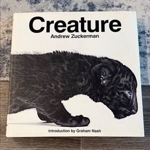 Creature by Andrew Zuckerman - Black Cover Book